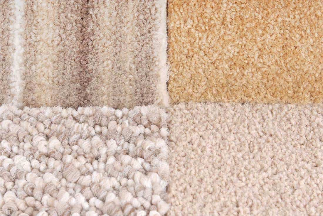 A carpet selection
