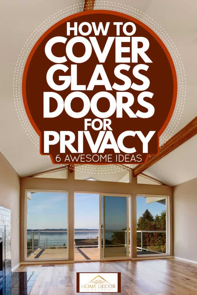 How To Cover Glass Doors For Privacy 6, Creative Ideas For Covering Sliding Glass Doors