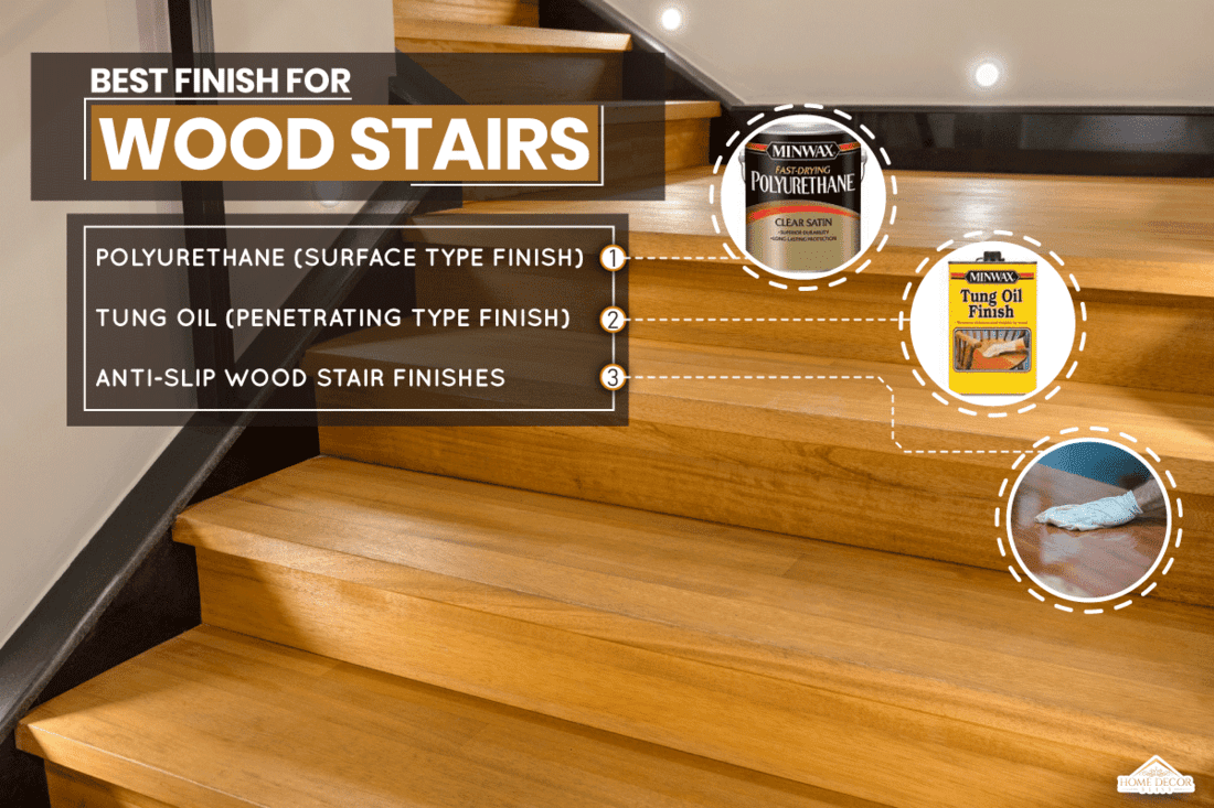 Wooden staircase, What Is The Best Finish For Wood Stairs? [3 Options]