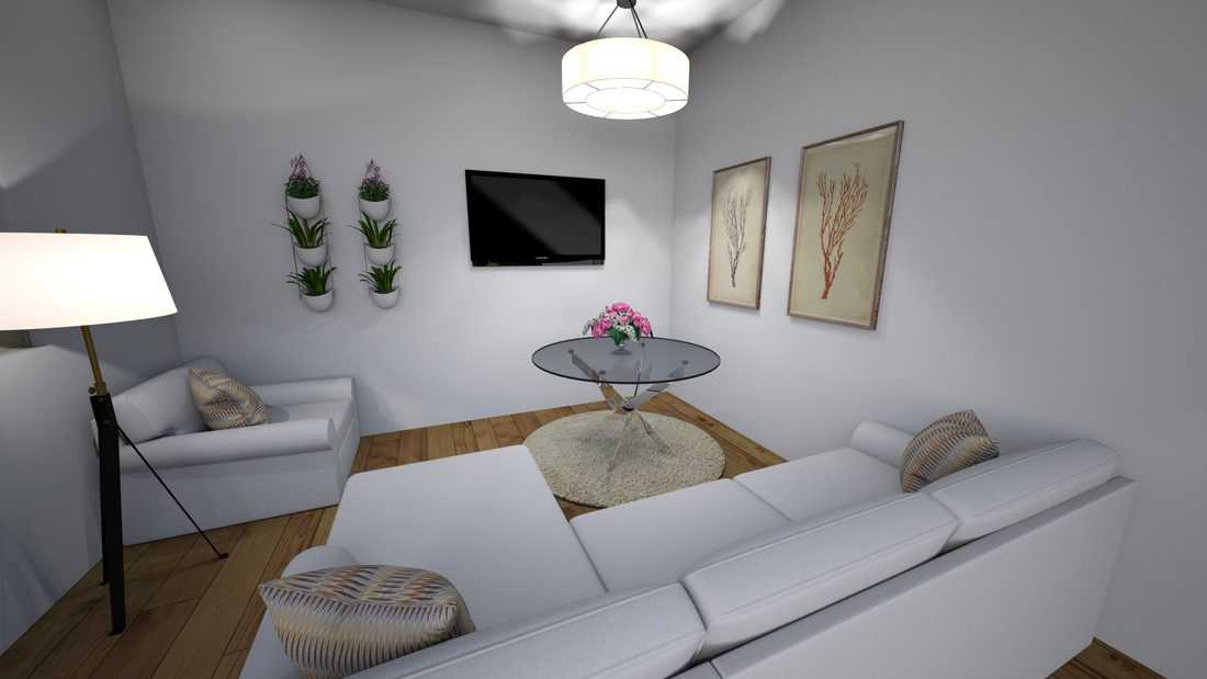 Second small living room with sectional