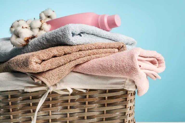 Clean and fresh laundry in basket, How To Hide The Laundry Basket In A Bedroom