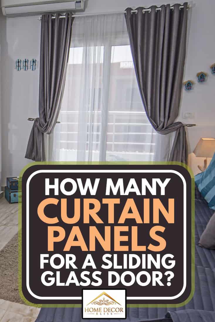 Curtain Panels For A Sliding Glass Door, 3 Panel Sliding Patio Door Curtains