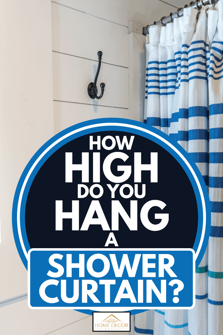 How High Do You Hang A Shower Curtain, 80 Inch Shower Curtain Tension Rod