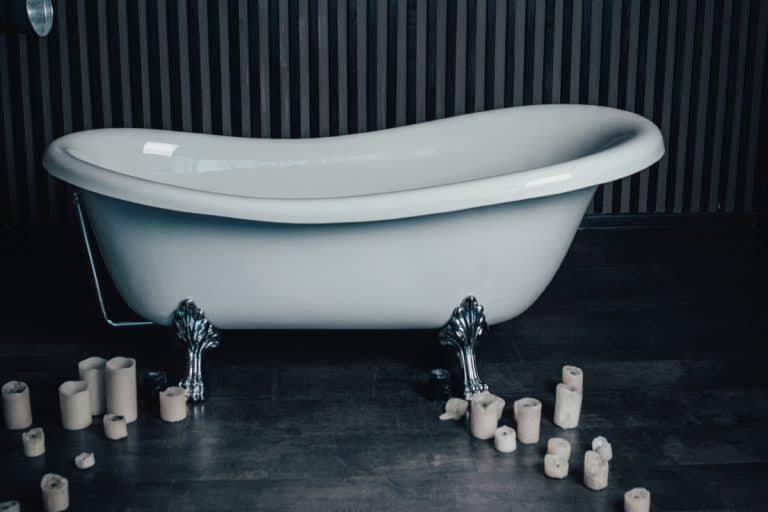 Gothic bathroom in dark colors, 11 Amazing Gothic Bathroom Ideas [With Pictures!]