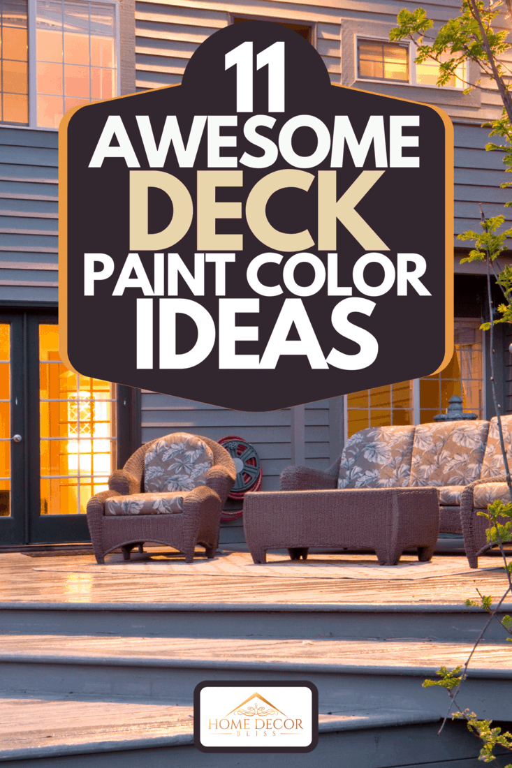Deck with night window glow, 11 Awesome Deck Paint Color Ideas