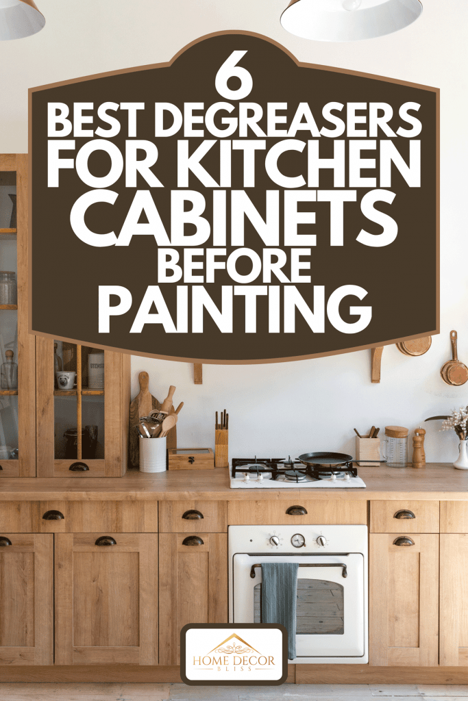 how to degrease kitchen cabinets before painting