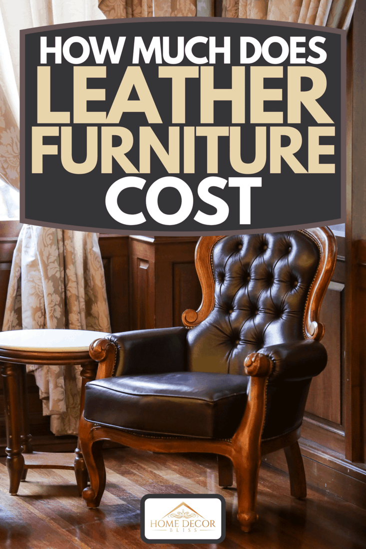 A classic luxury leather chair, How Much Does Leather Furniture Cost