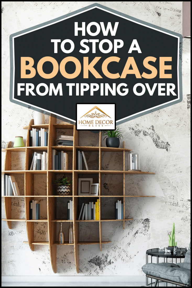 A Bookcase From Tipping Over, How Do You Secure A Bookcase To The Wall Without Drilling