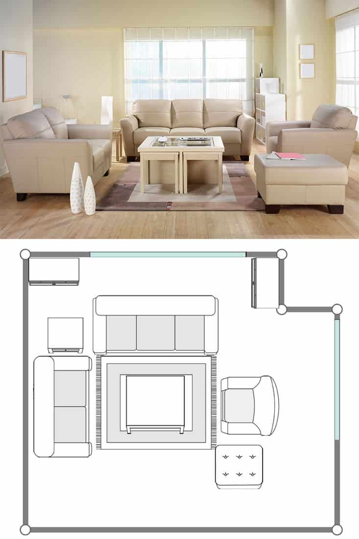 11 Great Couch And Loveseat Arrangement Ideas