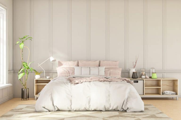 A Scandinavian style loft empty bedroom interior, 4 Best Bedroom Wall Colors For Couples
