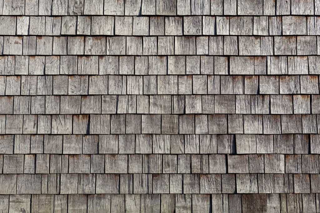 Wooden single tiles