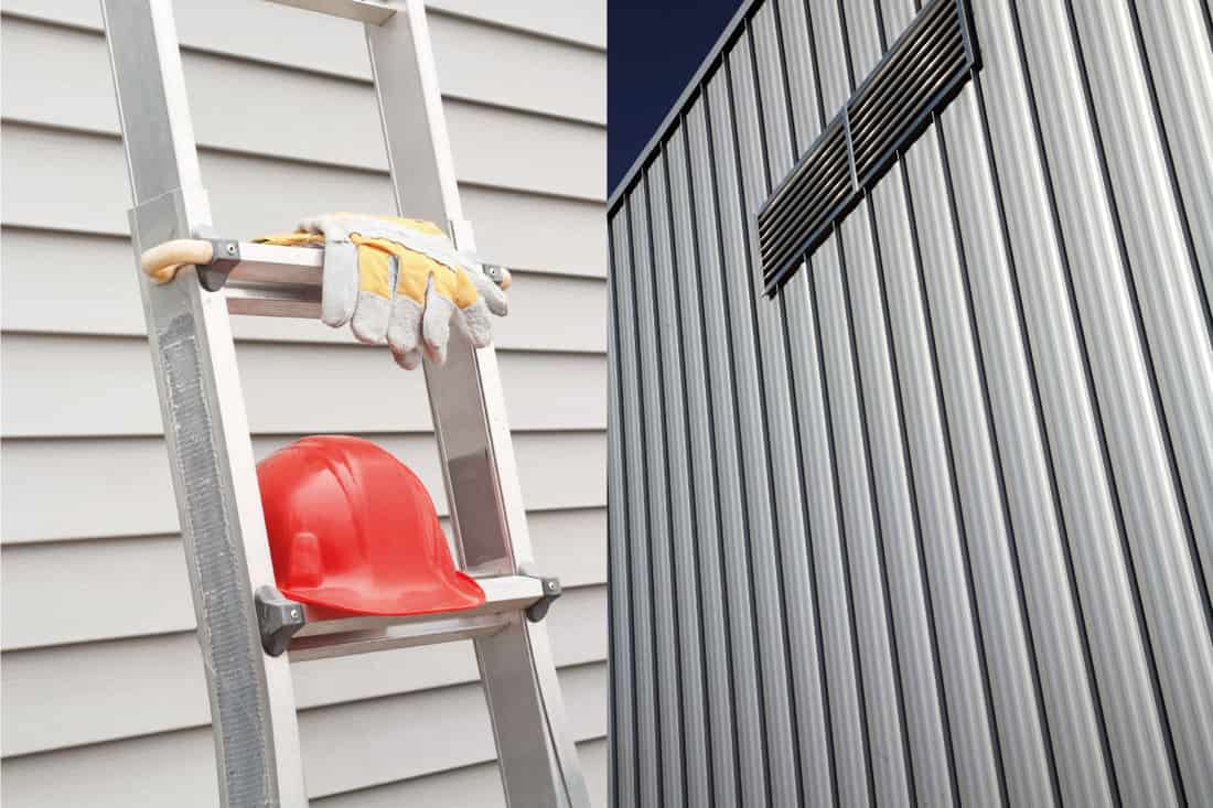 Collage of vertical and horizontal sidings for houses and buildings, Is Vertical Or Horizontal Siding Better?