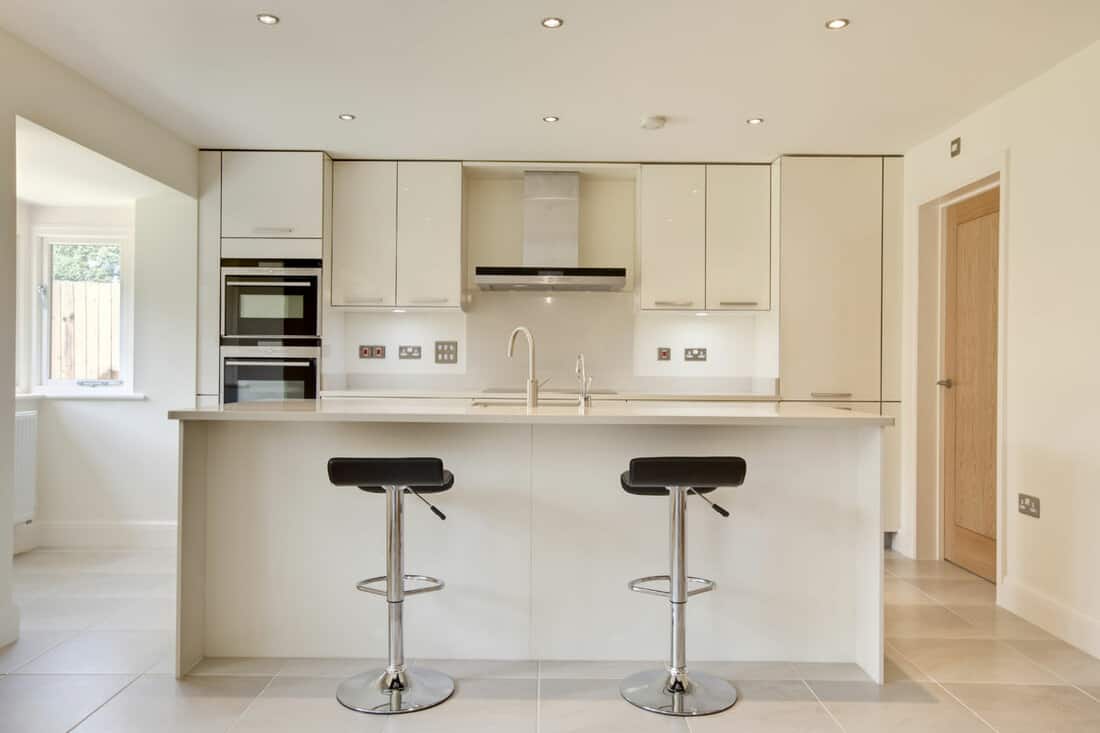 contemporary modern cream colored luxury kitchen