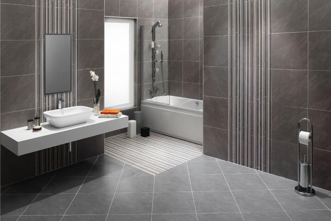 Domestic bathroom with matching walls and flooring, 4 Best Flooring Types For Bathroom