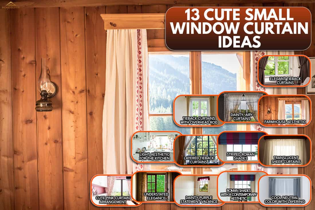 13 Cute Small Window Curtain Ideas