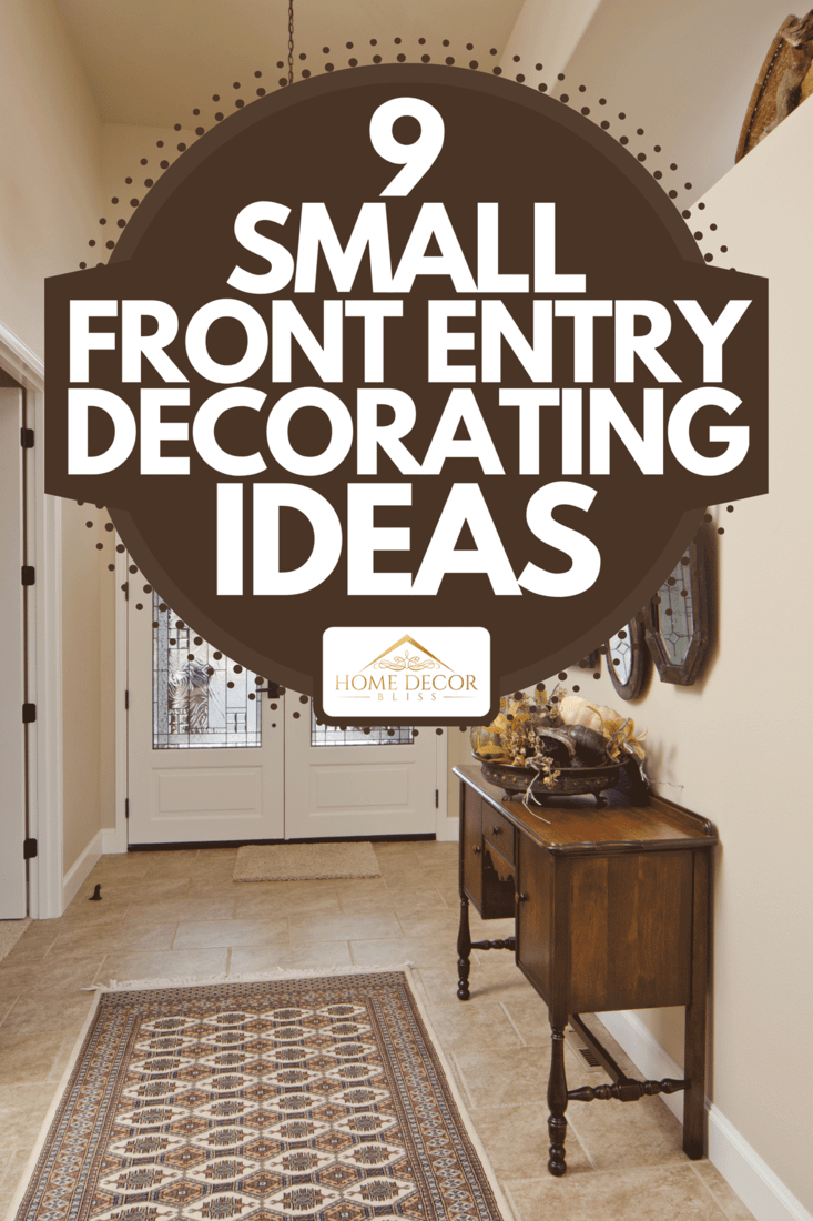 20 Small Front Entry Decorating Ideas   Home Decor Bliss
