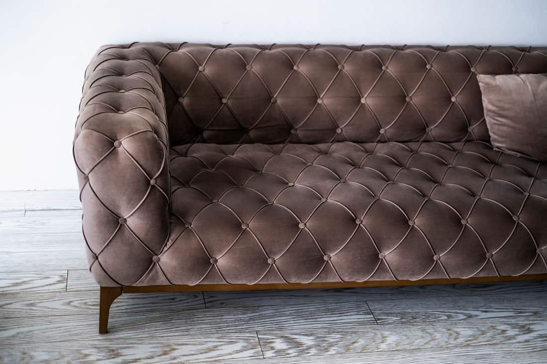 Chesterfield Sofa in A Room