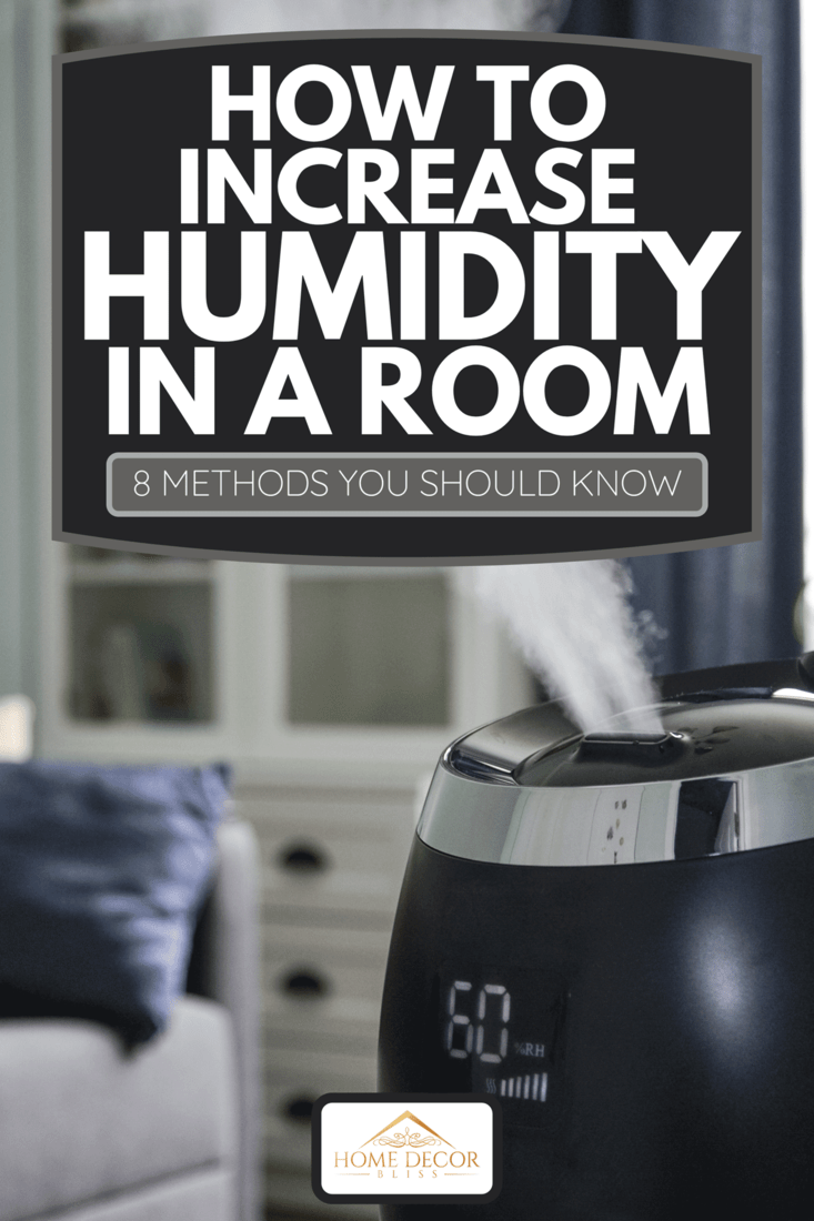 Humidificateur à ultrasons à brume fraîche pour la maison sur une petite table dans le salon, Comment augmenter l'humidité dans une pièce [8 Methods You Should Know]