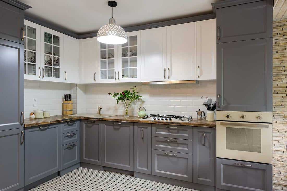 Color Cabinets Go With White Appliances, Best Color For Kitchen Cabinets With White Appliances