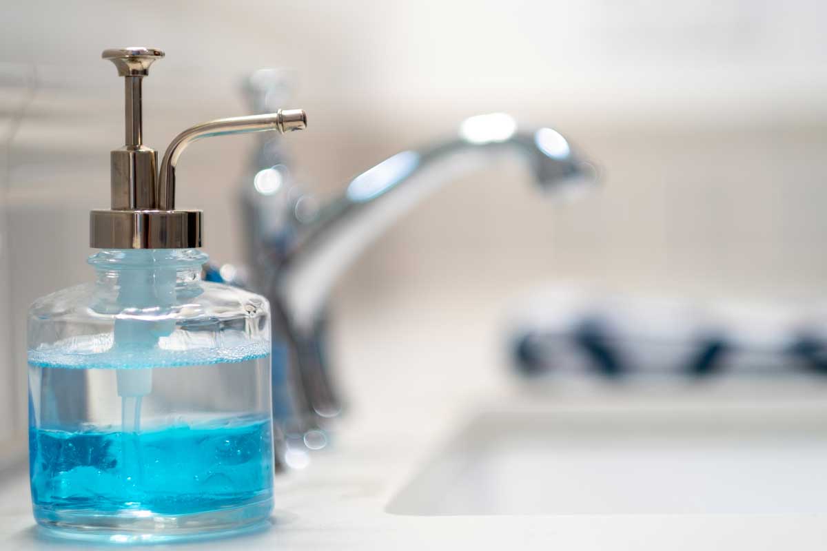 Soap dispenser on bathroom sink, How Far Should Soap Dispenser Be From Faucet?