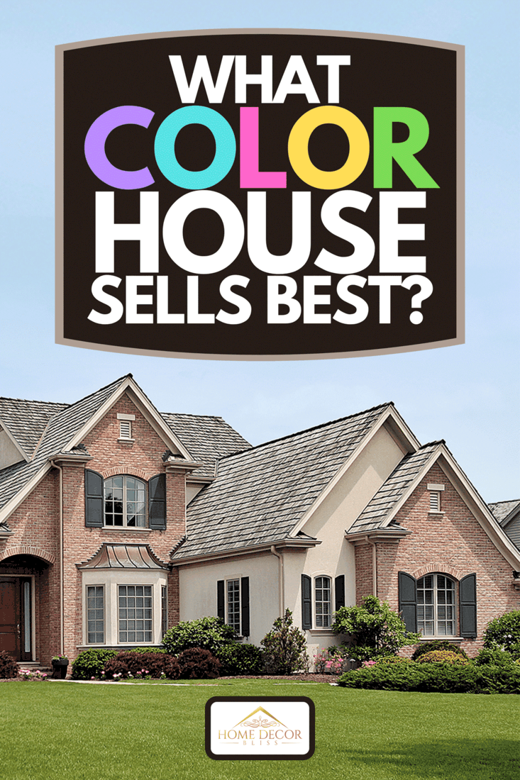 Large luxury red brick home, What Color House Sells Best?