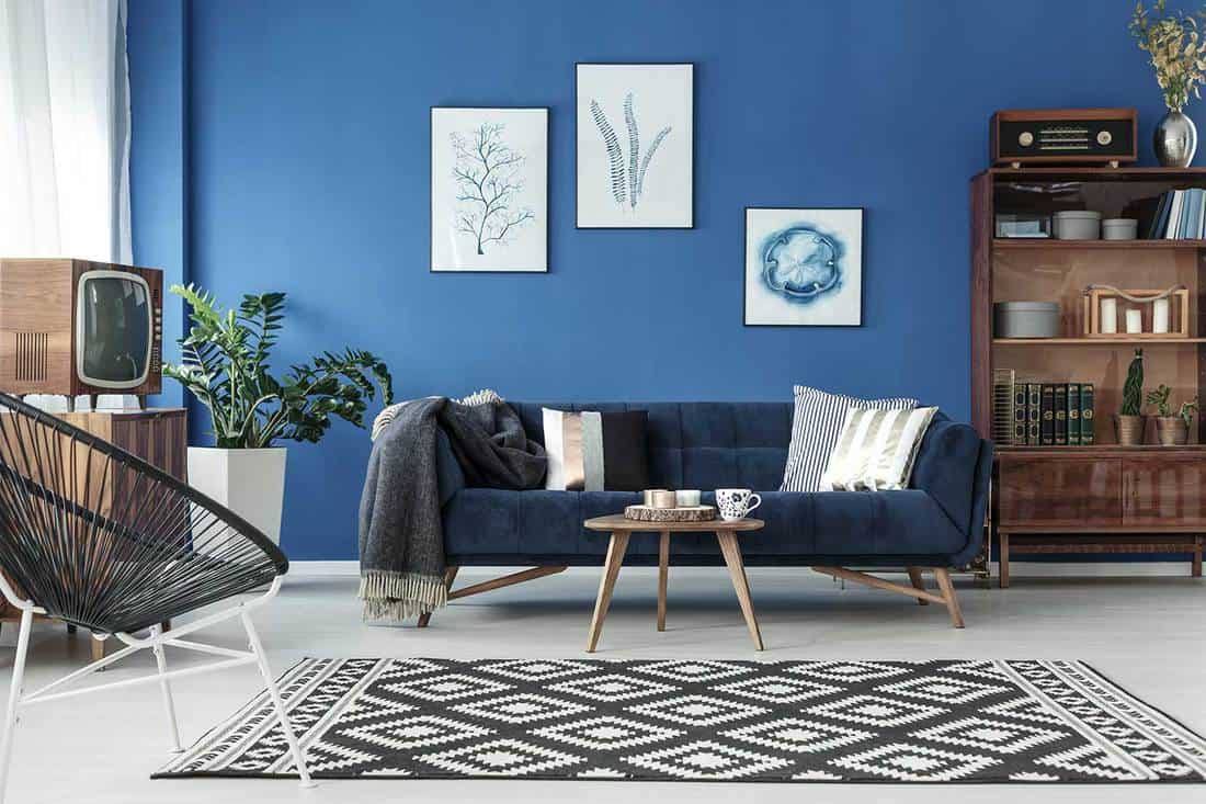 Stylish Navy Blue Sofa Ideas. Navy Blue Decor and Design for Living Room. -  YouTube