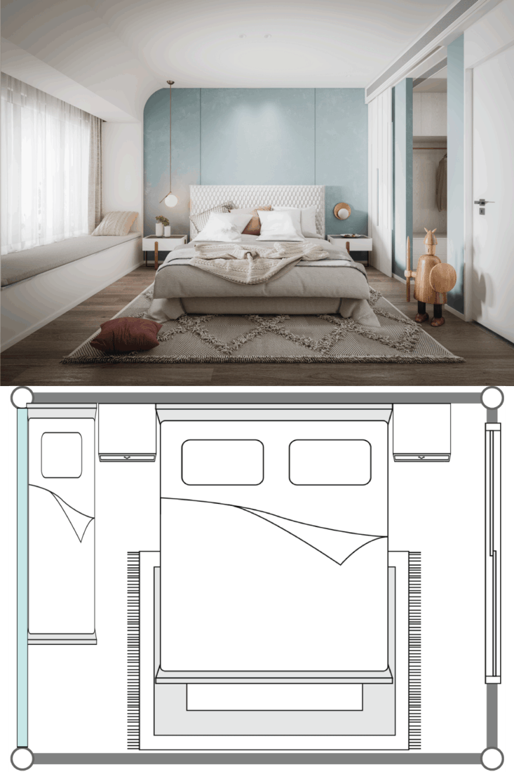  Scandinavian bedroom interior design