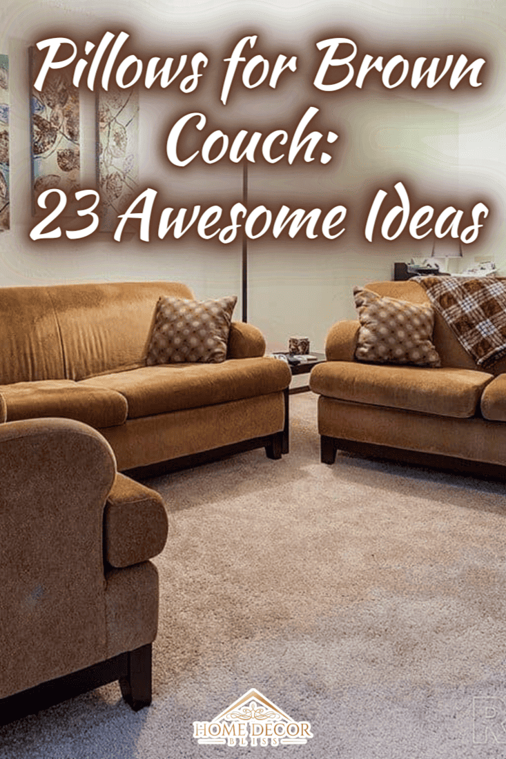 What Pillows Go With A Brown Couch? [23 Awesome Ideas] 