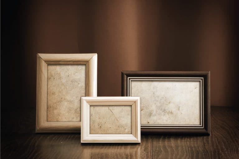 assorted shades of brown wood used as picture frames. What Sizes Do Picture Frames Come In