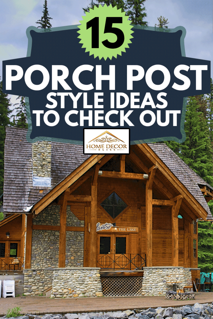 Emerald Lake on a cloudy day with its thawed lake, 15 Porch Post Style Ideas To Check Out