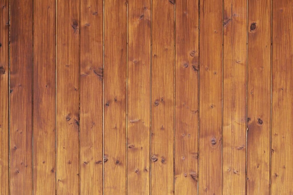 Cedar wooden ceiling for a porch