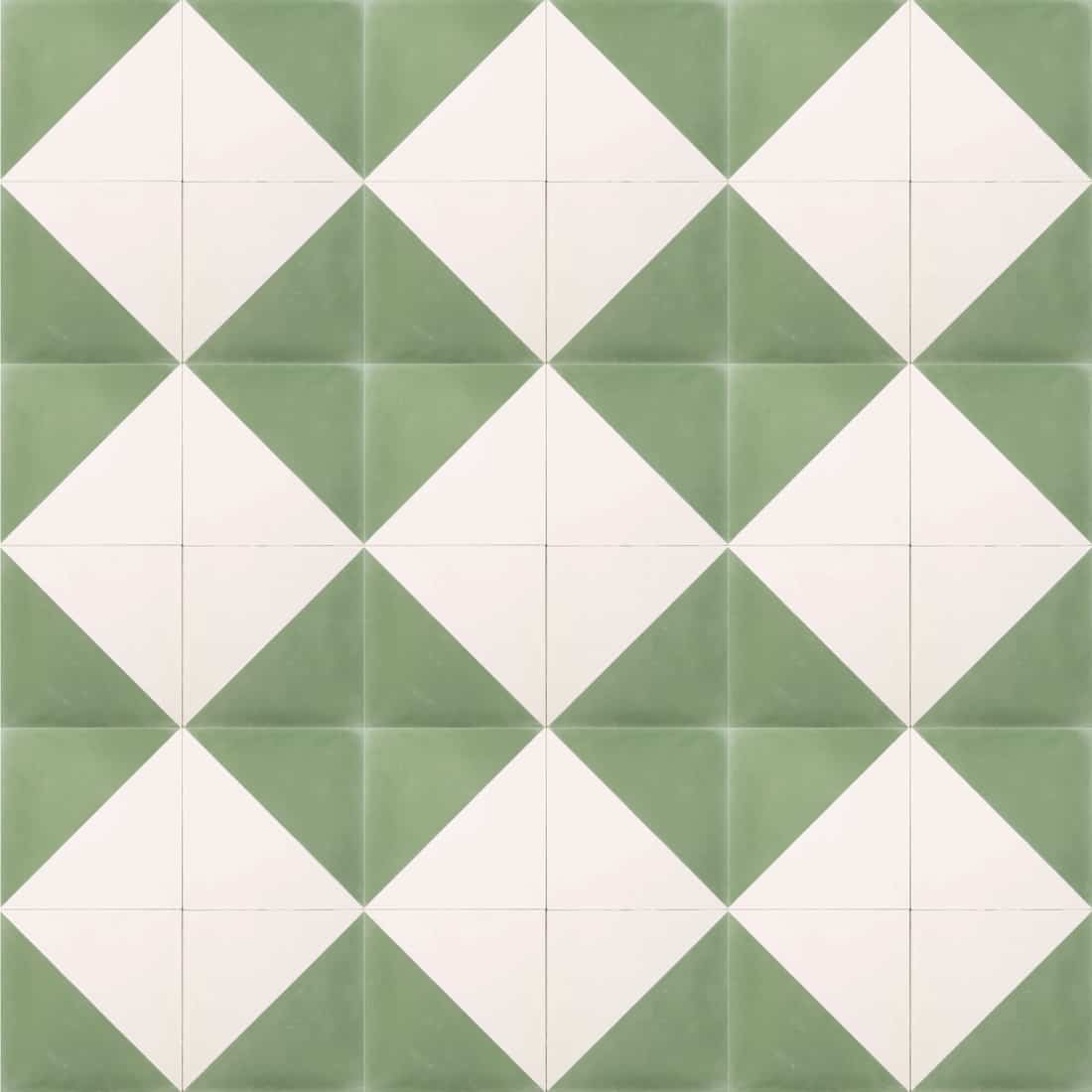 Seamless rhombus diamond shaped floor and wall tile texture in jade green. Jade Checkered Square Tiles backsplash