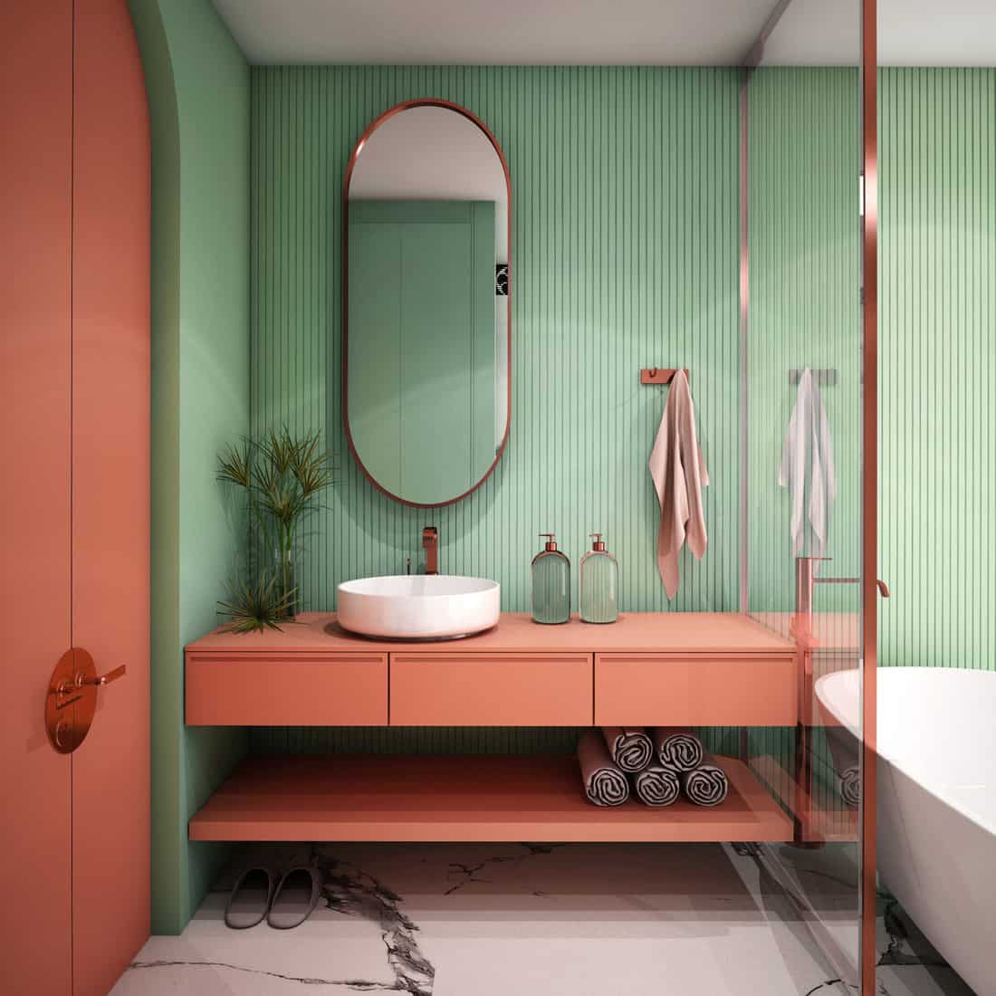 Modern Bathroom Interior design