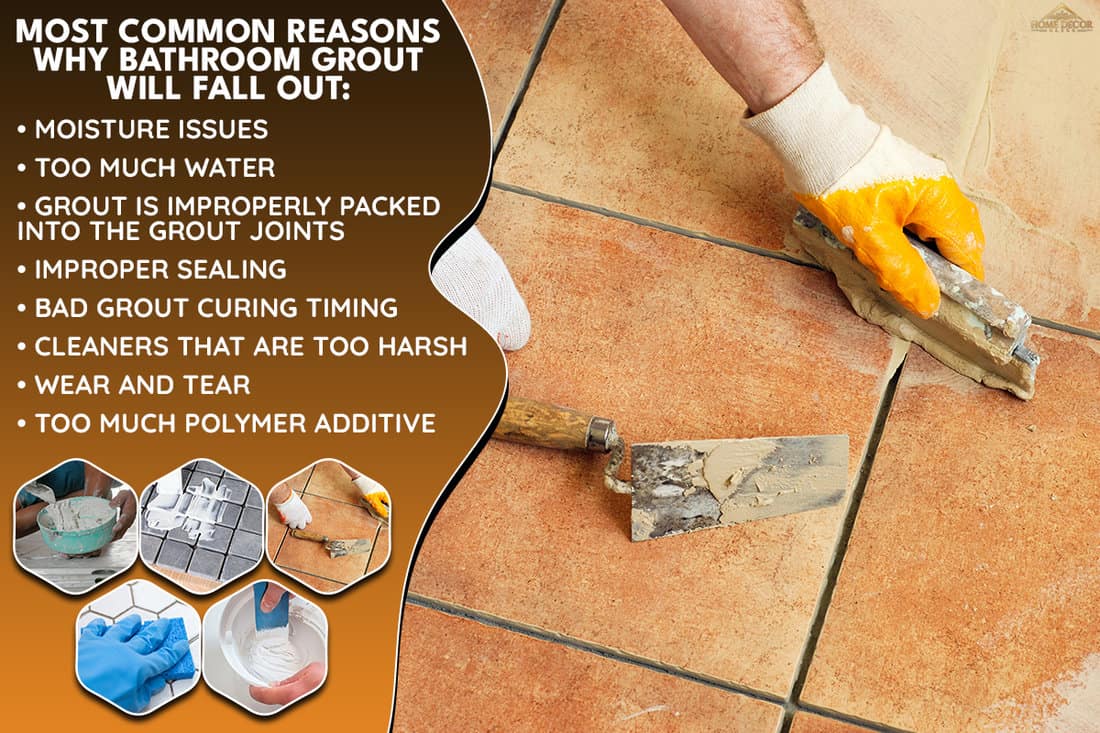 What Causes Bathroom Grout to Fall Out