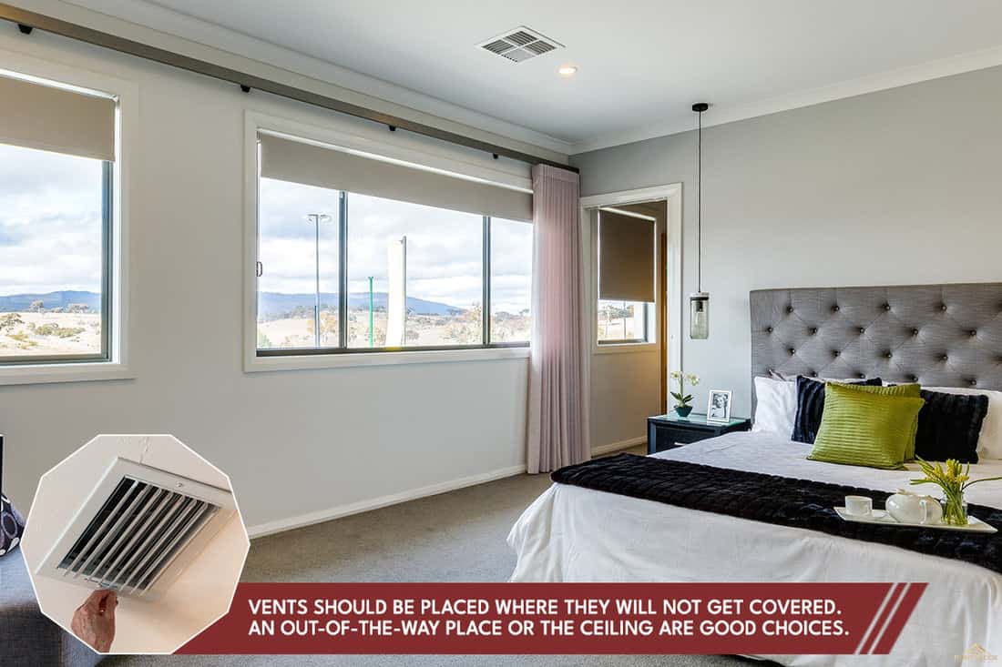 Where should vents be placed in a room, Do You Need Air Vents In Bedrooms?