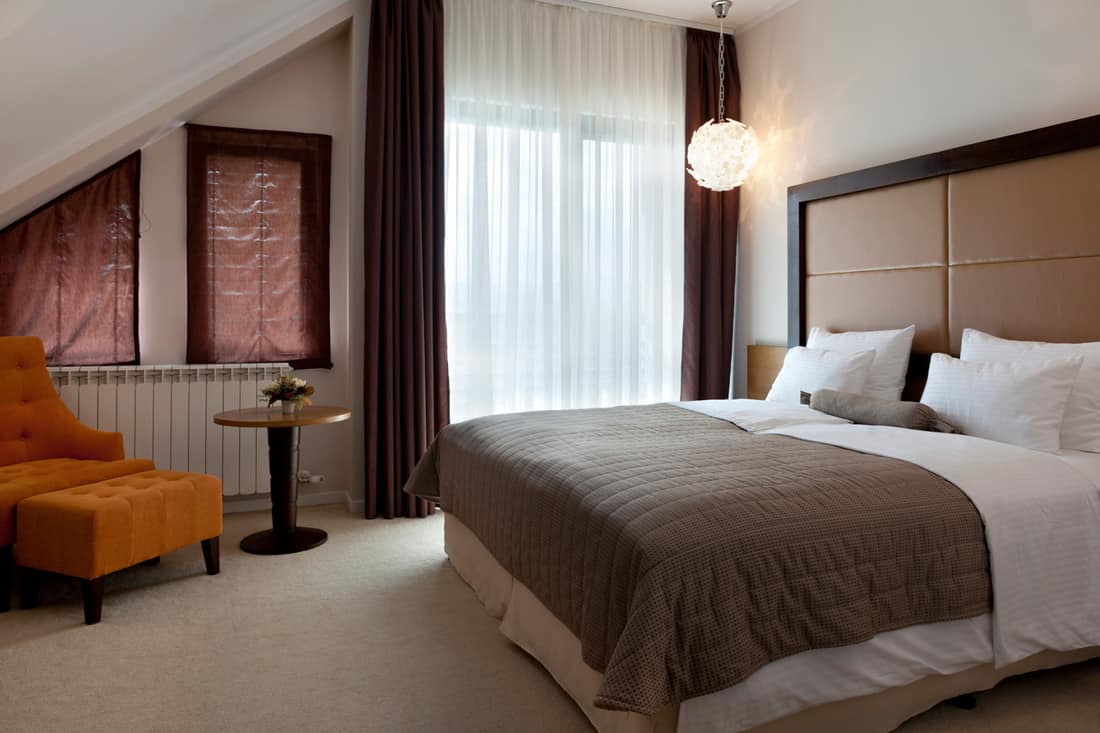 Elegant bedroom interior with Soft Neutral Tones