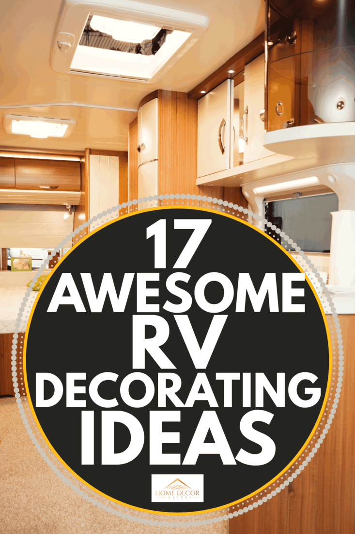Interior of Modern Camper. 17 Awesome RV Decorating Ideas