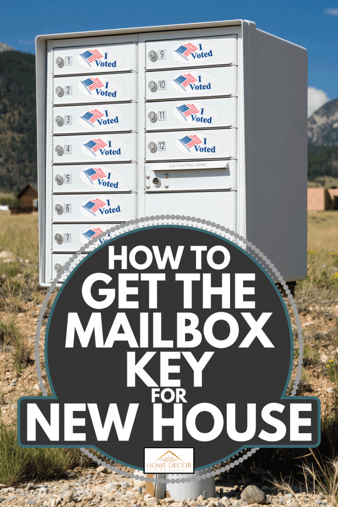 Metal-mailbox-container-for-rural-homes-with-I-Voted-stickers-as-concept-for-voting-by-mail-or-absentee-ballot-paper.-How-To-Get-The-Mailbox-Key-For-New-House
