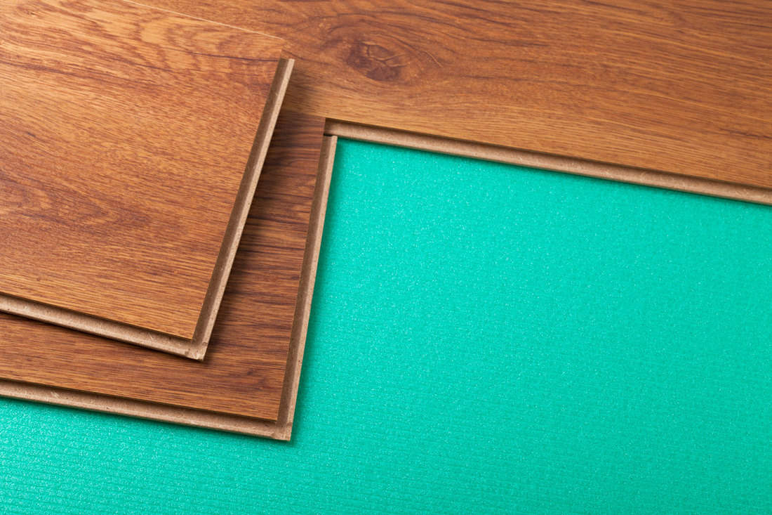Cyan colored cork underlayment for the wooden flooring, Does A Hardwood Floor Need Underlayment Or Subfloor?