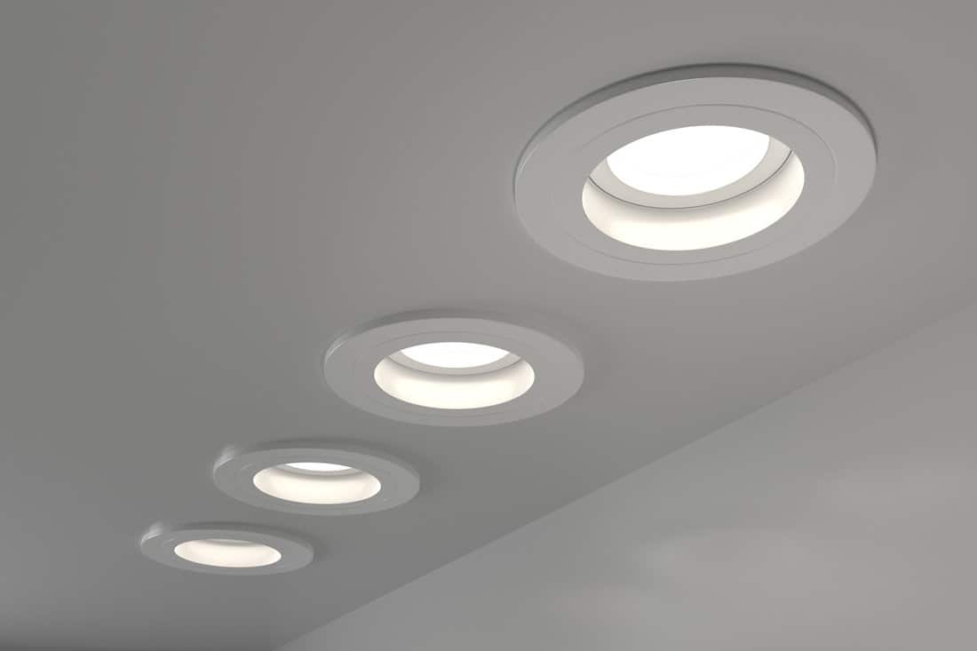 Gorgeous white can recessed lighting