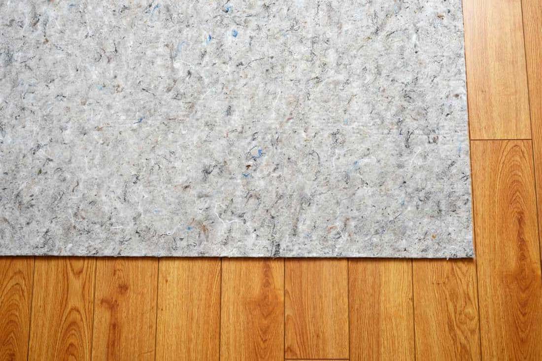 Carpet rug on hardwood floor, How To Get Carpet Protector Off Laminate Or Wood Floor