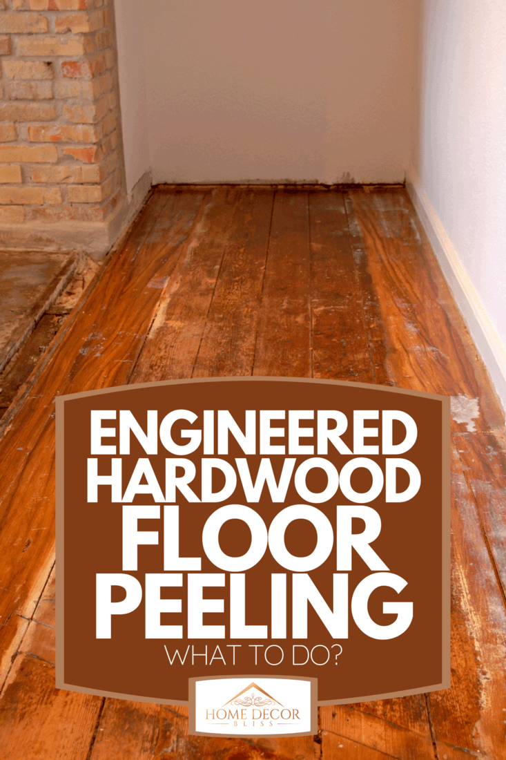 A hardwood floor in serious need of repair and renovation, Engineered Hardwood Floor Peeling - What To Do?
