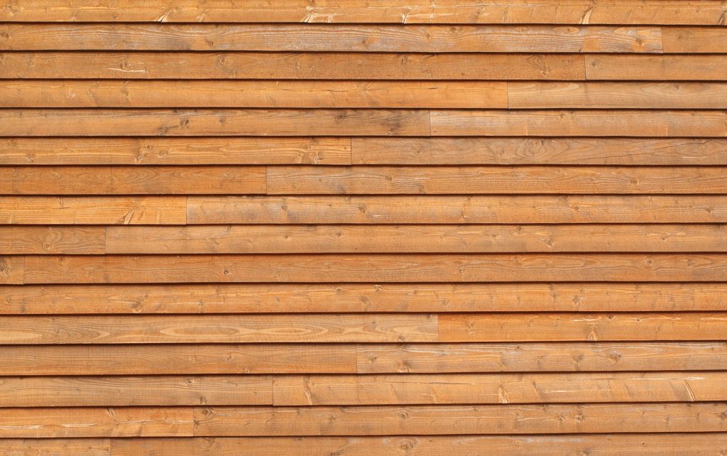 Cedar Siding on building exterior