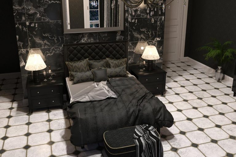 Luxury gothic bedroom interior, 15 Gothic Bedroom Decor Ideas