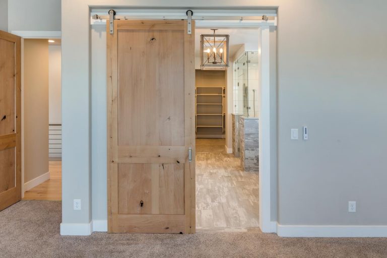 Modern rustic farm house master bedroom, How To Adjust A Top-Hung Sliding Door