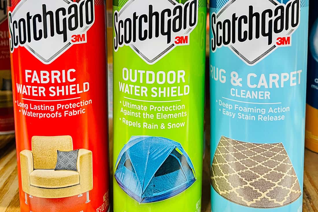 Scotchgard fabric cleaners and protectors by 3M company