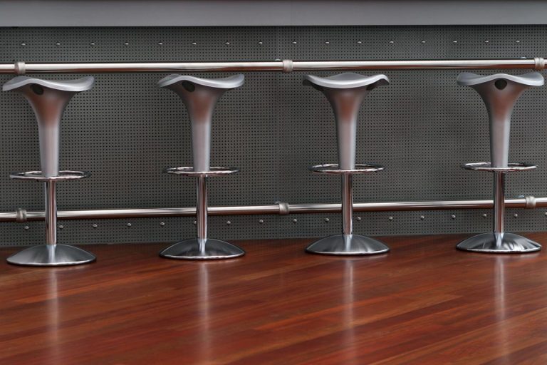 Series of gray bar stools at the bar, 11 Great Bar Stools Ideas For Your Kitchen