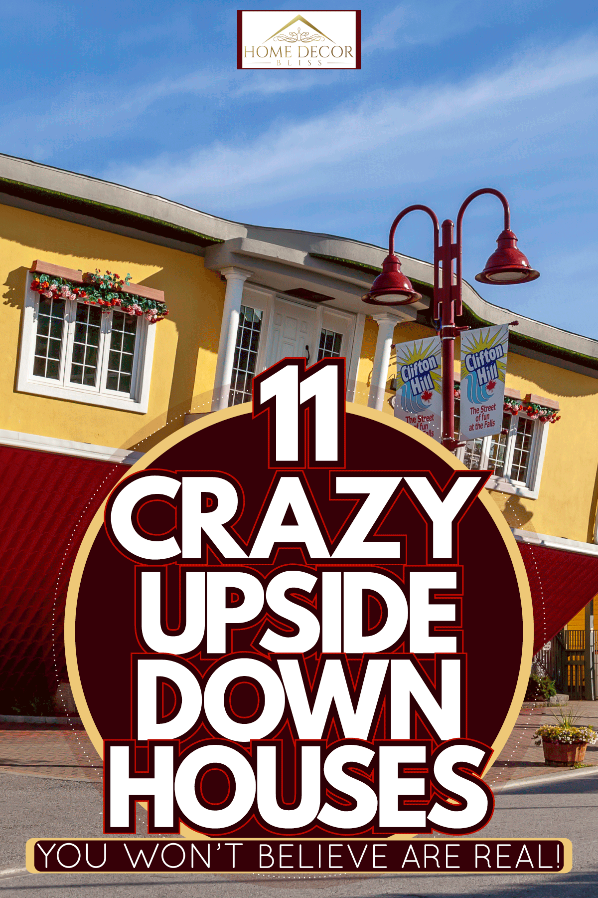 An awesome looking upside down house, 11 Crazy Upside Down Houses You Won't Believe Are Real!