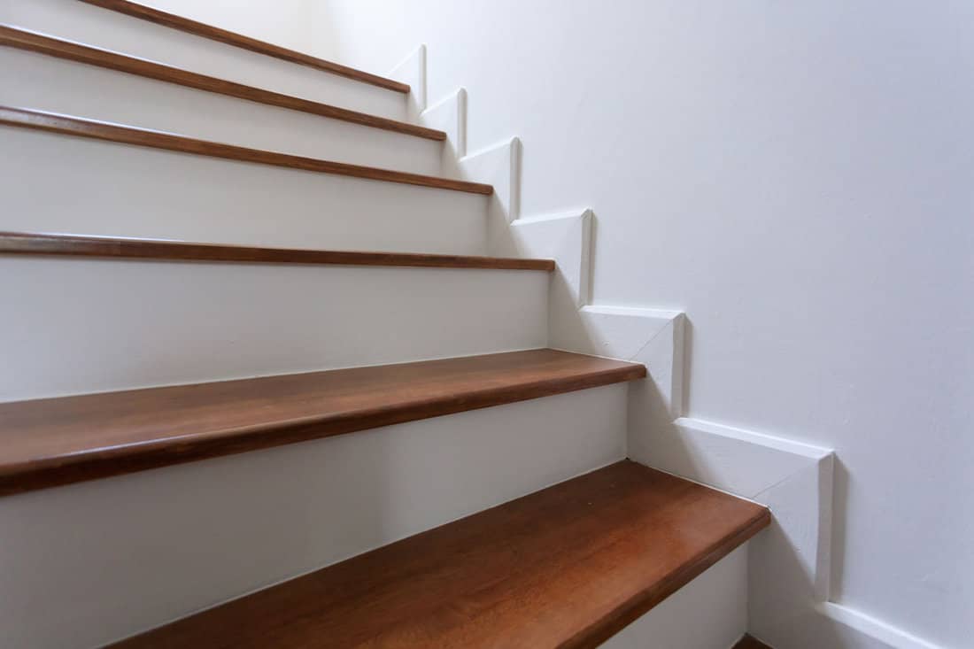 design wood staircase property residential white