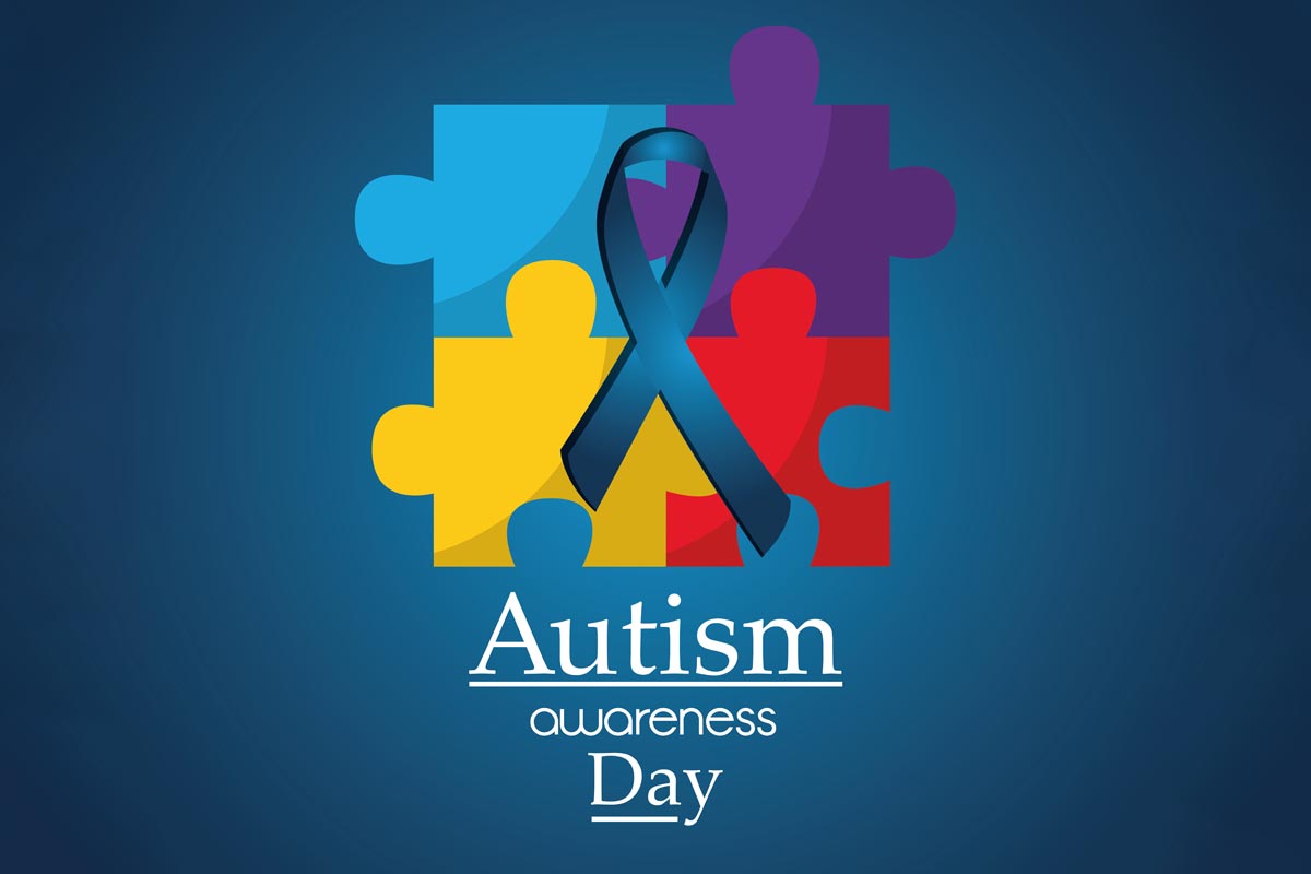 Autism awareness day poster medical help